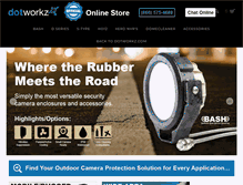 Tablet Screenshot of estore.dotworkz.com